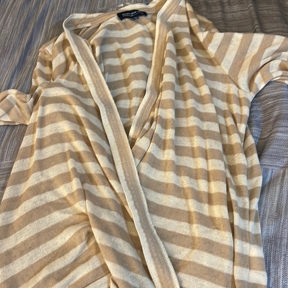 Striped cardigan